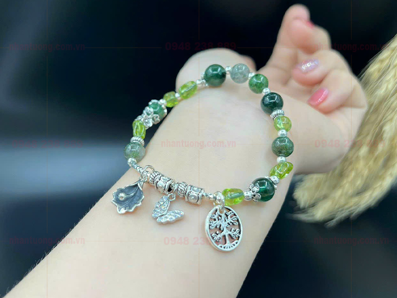 Vòng đá thạch anh phong thủy